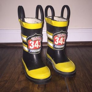 Rain boots - fireman 🚒 fire truck 🚒 chief